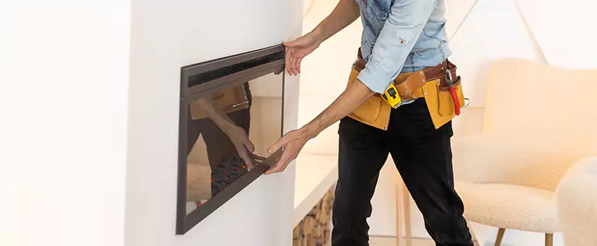 Metal Fireplace Installation in Roselle, Illinois