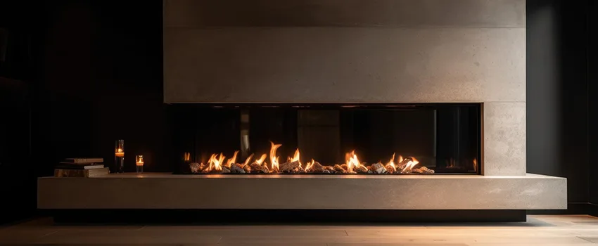 Gas Fireplace Ember Bed Design Services in Roselle, Illinois