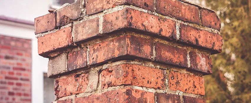 Cracked Chimney Bricks Repair Cost in Roselle, Illinois